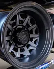 Size 15 Offset Rims 10J Grey (4pc) - 1