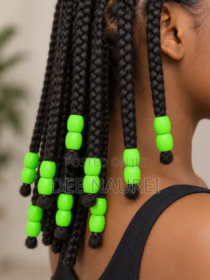 Soft Silicone Kids Hair Beads