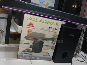 Solarmax SB-606 2.1CH Wired Soundbar System, 12000W PMPO