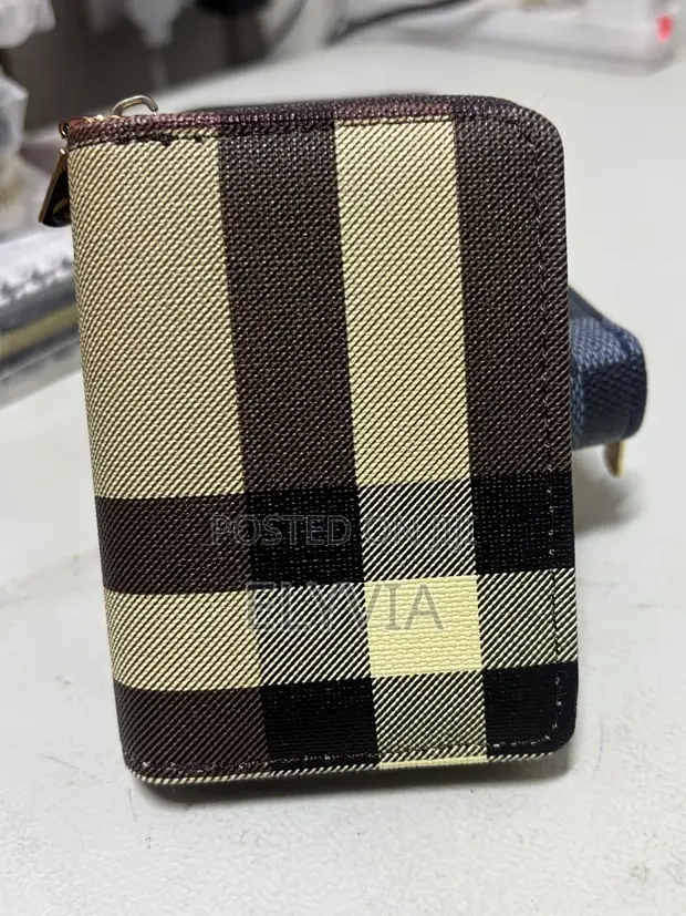 Checkered Card Holder - 1
