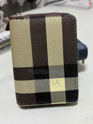 Checkered Card Holder