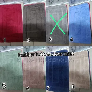 Large Rubber Bottom Door Mat