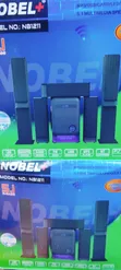 Nobel 5.1 NB1211 Multimedia Speaker Subwoofer - 22000W - 3