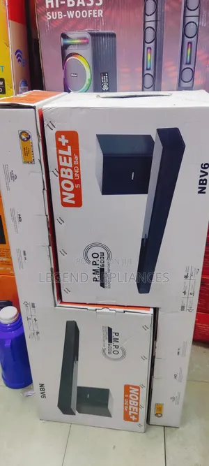 Nobel 600W 2.1ch Soundbar System na Woofer Isiyo na Waya