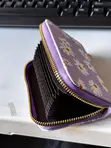 Purple Floral Card Holder - 1