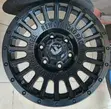 Rims za Toyota Nyeusi Matt Size 18 (4pcs) - 2