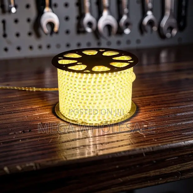 50M SMD Warm White LED Strip Light Snake Light - 1