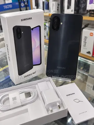 New Samsung Galaxy A07 128GB Black