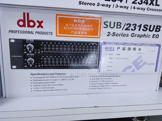DBX Professional Digital Processor System SR-328 - 1
