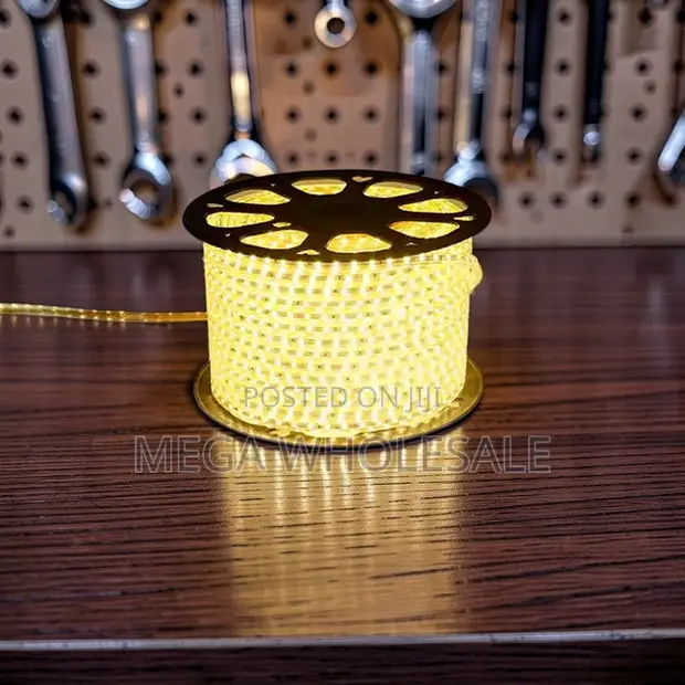 50M SMD Warm White LED Strip Light - 1