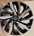 VW 18-Inch Black Silver Alloy Rims (Set of 4) - 1