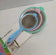3-in-1 Coloured Metallic Sieve Set - 1