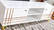 Sydney 4ft TV Console yenye Rafu na Kabati - 2