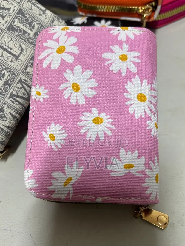 Kishikilia Kadi chenye Maua Pink - 1