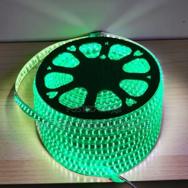 50m Green LED Strip Light - High Density SMD - 1