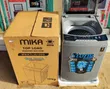 Mika 10KG Fully Automatic Top Load Washing Machine – Dark Silver - 1