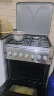 Hotpoint 4-Burner Gas Cooker with Electric Oven - 2