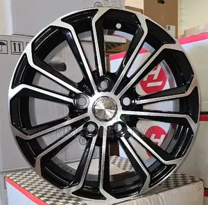 Magurudumu ya Subaru Premio 16" Nyeusi Fedha (4pcs)