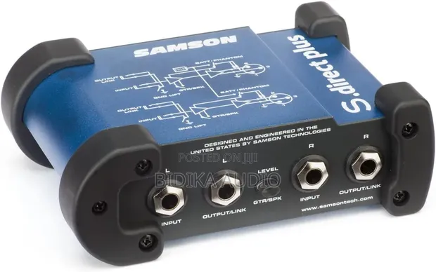 Samson S-Direct Plus Active Dual DI Box - 1