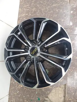 Set ya 4: Magurudumu Size 16 Nyeusi & Fedha kwa Nissan Juke, Mark X, Crown, RAV4, Vanguard, Honda Vezel