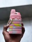 Collapsible Silicone Water Bottle with Carabiner - 1