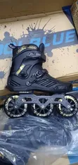 Adult Inline Speed Skates - Black/Blue - 2