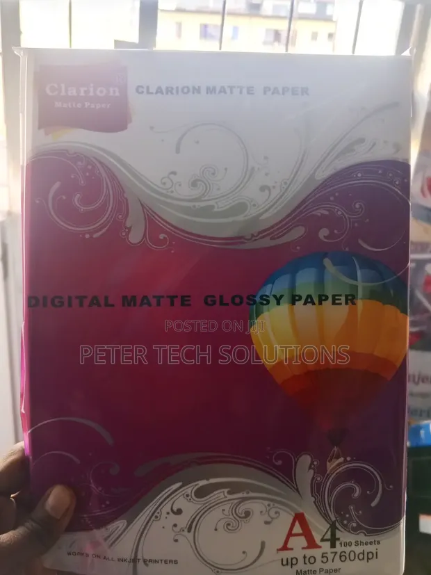 A4 Digital Clarion Matte Glossy Paper - 1