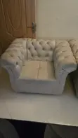 White L-Seat Sofa - 2