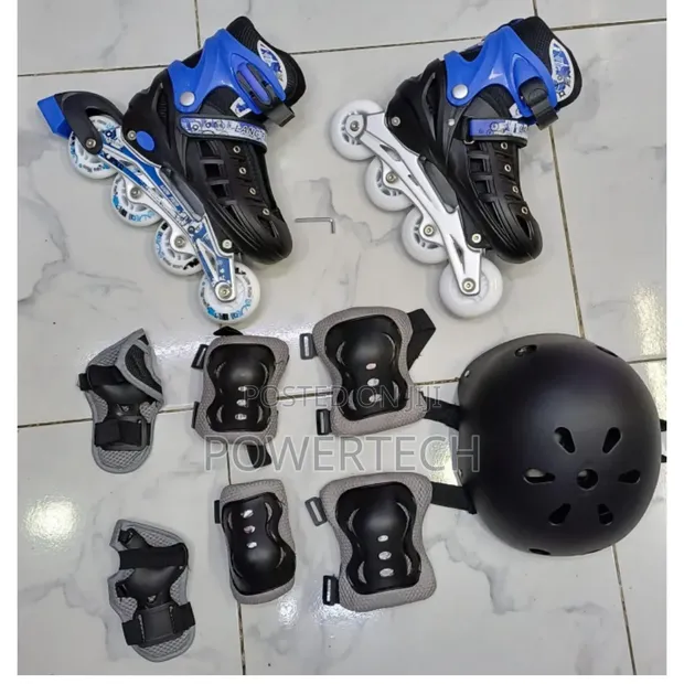 Viatu vya Skate na Vifaa vya Usalama - 1