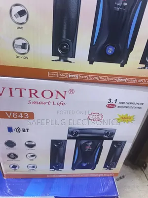 Vitron V643 3.1 Home Theatre System na Bluetooth, USB, FM Radio