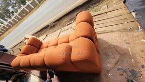 Orange Bubble Seat 3 Seater Sofa