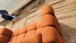 Orange Bubble Seat 3 Seater Sofa - 3