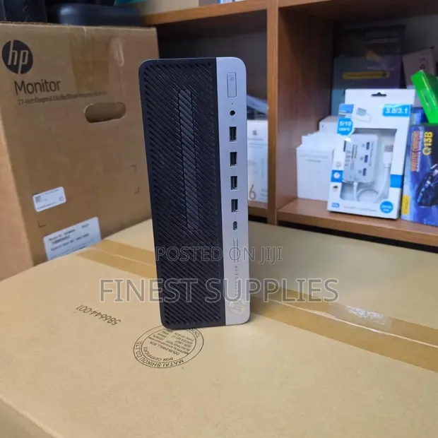 Kompyuta ya HP EliteDesk 705 G3 Desktop - Ryzen 5, 8GB RAM, 500GB SSD - 1