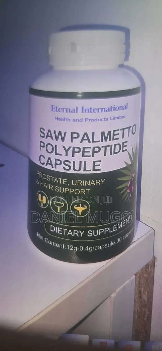 Capsule ya Saw Palmetto kwa Afya ya Prostate - 1