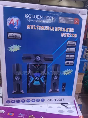 Golden Tech GT-9100BT 3.1 Multimedia Speaker System na Bluetooth