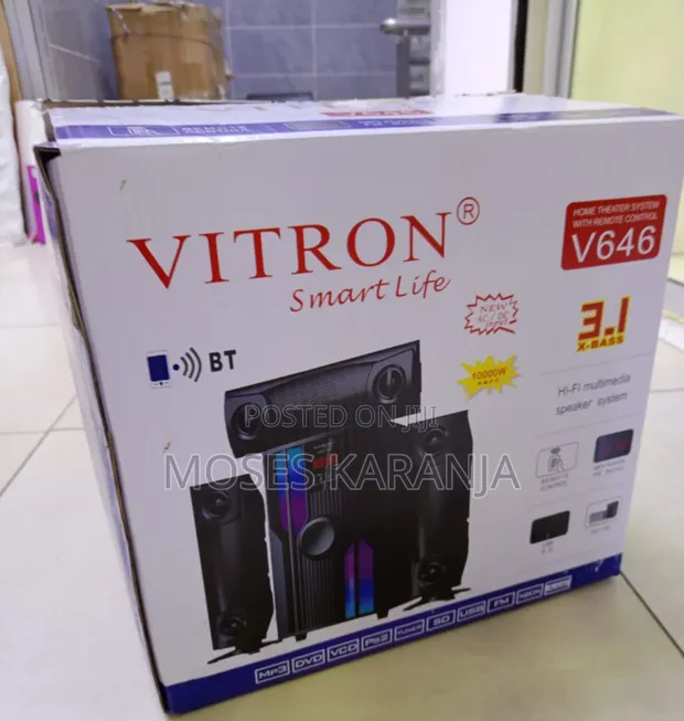 Vitron V61SB 2.1 Channel Wired Soundbar System - 1
