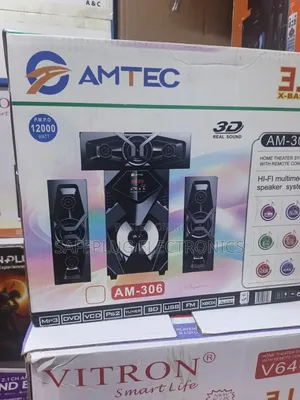 AMTEC AM-306 Home Theatre 3.1 na Remote & Deep Bass