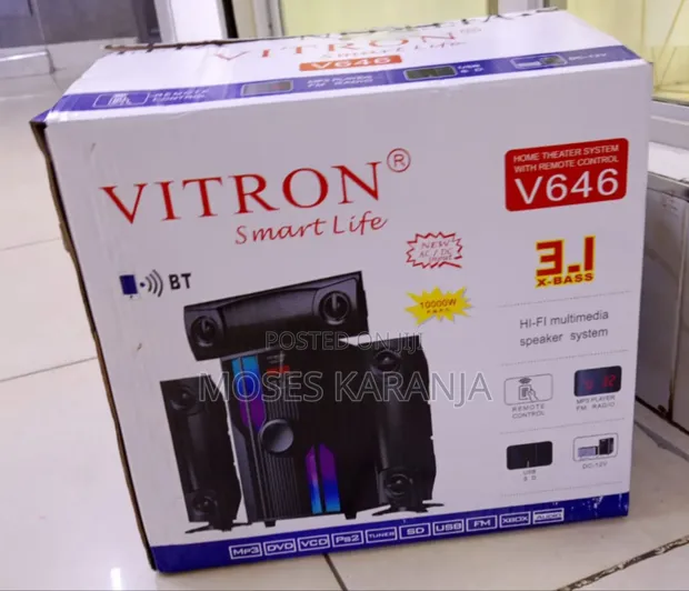 Vitron V61SB 2.1CH Soundbar Wired na Subwoofer - 1