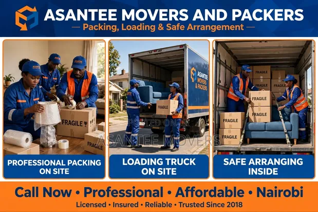 Asantee Movers: House Moving & Relocation Services - 1