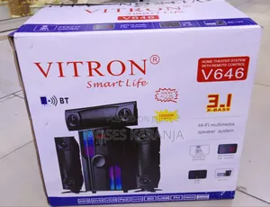 New Vitron V61SB 2.1 Wired Soundbar with Subwoofer