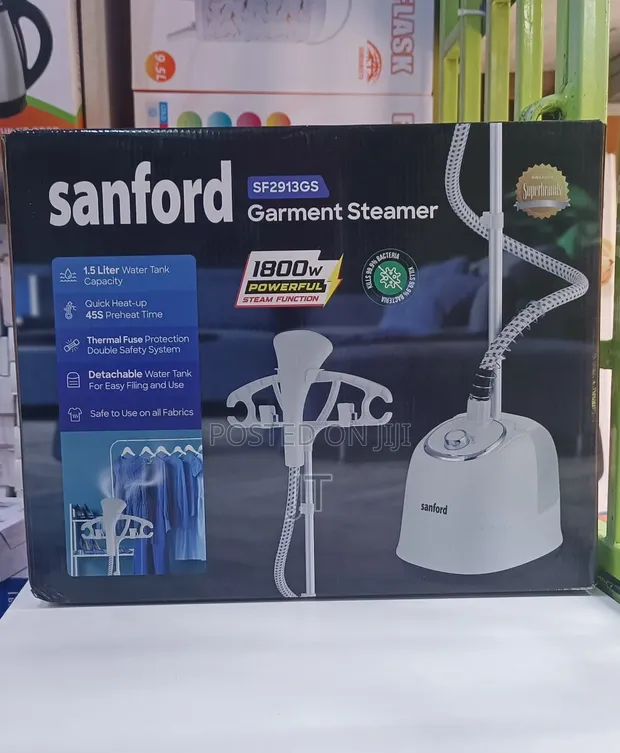 Sanford Garment Steamer SF2913GS - 1.5L Water Tank - 1