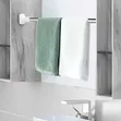 Adjustable Telescopic Shower Curtain Rail 110-200cm - 2
