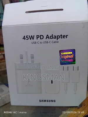 Chaja Kamili ya 45W USB-C - Mpya Kabisa