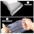 Heavy Gauge Reusable Clear Ziplock Storage Bags Set - 3