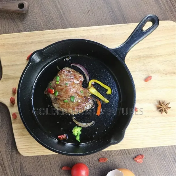 Pre-Seasoned Cast Iron Skillet Frying Pan 30cm - 1