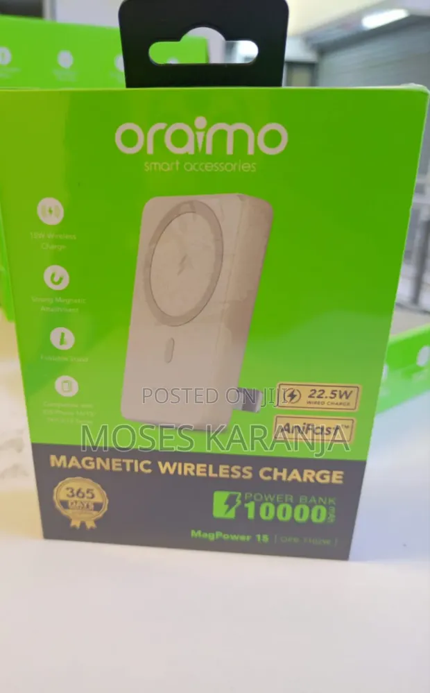 Oraimo 200000mAh Magnetic Fast Charging Power Bank - 1