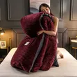 Single Duvet ya Velvet na Wool - 1