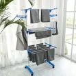 3-Tier Movable Clothes Drying Rack - 2