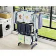 3-Tier Movable Clothes Drying Rack - 4