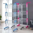 3-Tier Movable Clothes Drying Rack - 5